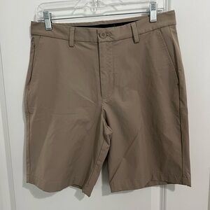 Vineyard Vines Men’s 9” On The Go Performance Shorts Sz 30 Dark Khaki